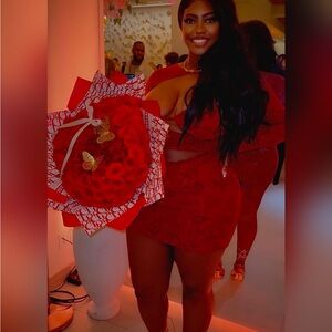 Fashion Nova Red Mini Dress
